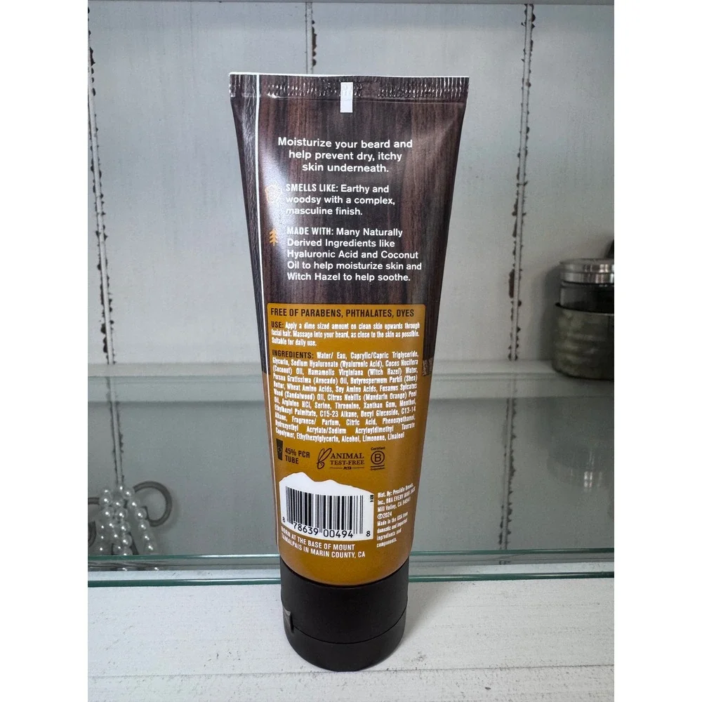 Every Man Jack Sandalwood Beard and Face Recovery Lotion 3.2 oz Hyaluronic Acid